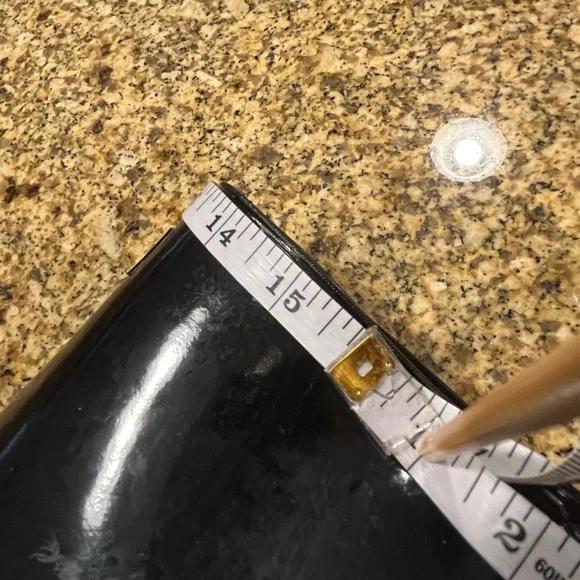 Hunter Rainboots Original Tall Gloss Rain Boot Wellies women's sz 8 Black - Picture 12 of 13